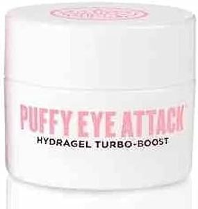 Soap & Glory Puffy Eye Attack Eye Cream - Hydrating Gel + Puffy Eyes Treatment for a Refreshed & Revitalised Under Eye - Eye De Puff Blend of Peptides, Cucumber Fruit Juice & Liquorice Root (14ml)