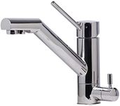 Alfi AB2040-PSS Solid Stainless Steel Kitchen Faucet with Built-in Water Dispenser, Silver/Pewter