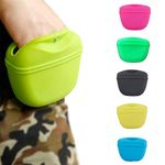 Dog Silicone Treat Pouch Feeder Puppy Bag Clip Waist Pack Accessories Toys Pets pet Bowl Goods Training for Large Small Dogs