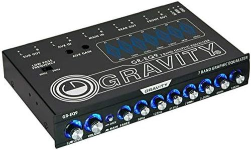 Gravity 7 Band Graphic Equalizer GR-EQ9