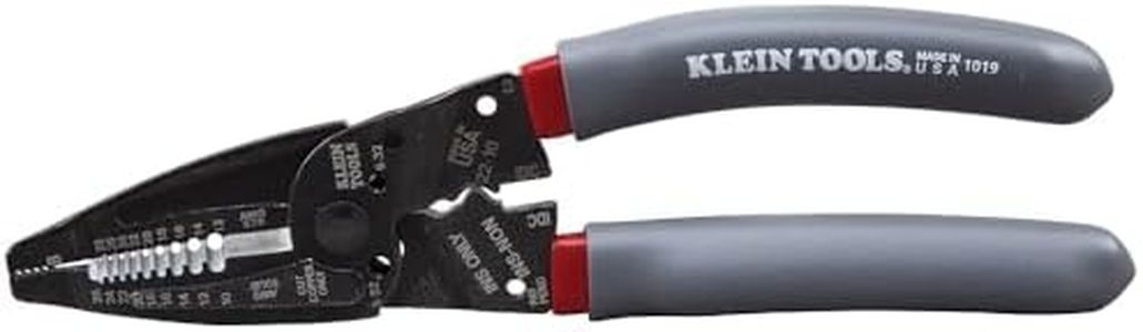 Klein Tools 1019 Klein Kurve Wire Stripper/Crimper/Cutter for B and IDC Connectors, Made in USA, Terminals, More