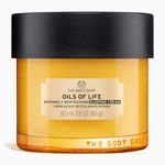 The Body Shop Oils Of Life Sleeping Cream, 80 ML - For Tired, Dehydrated Skin |Nourishing And Velvety |Vegaterian
