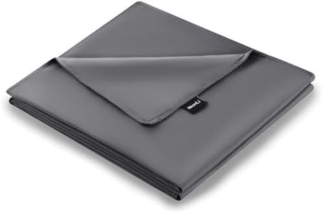 ZonLi 80"x87" Grey Duvet Cover, Oeko-texCertified 100% Cotton, King Size RemovableDuvet Cover for Weighted Blanket