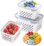 TFMODBFA 3 PCS Fruit Storage Contai