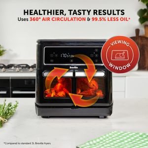 Breville Halo Flexi 11L Air Fryer – Black