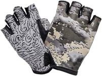 EDSRDPLT Kayak Gloves Half Finger Padded Palm Sailing Gloves UPF50+ Fishing Gloves for Paddling, Sailing, Cycling, Driving