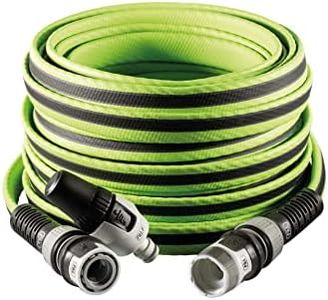 FITT Force 15 m, Tuyau d'arrosage pour Jardin, Léger, Résistant et Compact, pour Usage intensif, avec Lance, Couleur Lime, -43% CO2e