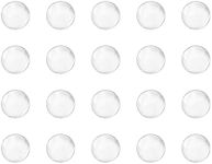 uxcell 6mm Solid Round Clear Glass Ball Boiling Stones Soda Lime Glass Beads 200pcs