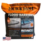 Quick Dam Water Activated Flood Barrier 17 feet, 1-Pack