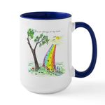 CafePress Rainbow Bridge 2 Final Mugs 15 oz (444 ml) Ceramic Coffee Mug