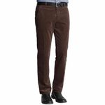 Gillicci Mens Warm Heavy Smart Formal Work Casual Plain Cord Corduroy Trousers (UK, Waist & Inseam, 32, 29, Brown)