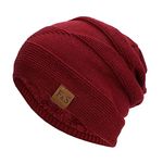 Cocila Black of Friday 2024 Ladies Waterproof Beanie Hat Knitted Beanie Women Cute Winter Hat Women Ladies Black Winter Hats Mens Brown Winter Hat Lightning Deals of Today My Orders