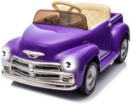 12V Ride On Car for Kids Ages 3-5, Battery Powered Ride-on Toys W/Parent Remote, Music Player, 4 Wheel Cushion, Licensed Chevrolet Kids Electric Cars with 2 Speed, Dual Doors, Front & Rear Headlights