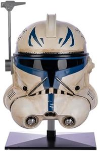 SW Classic Collection Cosplay Helmet Mask for Halloween Costume Mask Props in Resin Full Head - Classic Helmet for Adult (White Blue)