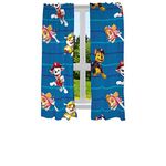 Franco Kids Room Window Curtains Drapes Set, 82 in x 63 in, Paw Patrol