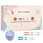 ACCUBIO 50 Ovulation and 20 Pregnancy Test Strips Combo Kit, Over 99% Accurate Fertility Test, 5mm LH and HCG Predictor Kit, with 70 Free Urine Cups