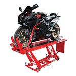 Bike It NBI_PDSLIFT03 Hydraulic Large Sized Motorcycle Workshop Table Lift