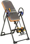 Exerpeutic 975SL All Inclusive Heavy Duty 350 lbs Capacity Inversion Table with Air Soft Ankle Cushions, Surelock and iControl Systems