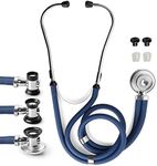 PrimaCare DS-9295-BL 30" Sprague Rappaport Style Stethoscope for Doctor, Nurse and Medical Student, Blue