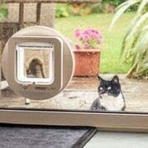 SureFlap Microchip Cat Flap – White Pet Door