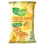 From The Ground Up - Cauliflower Potato Chips Sour Cream & Onion 12 x 3.5oz