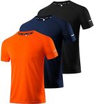 Boyzn Men's 3 Pack Workout Shirts D