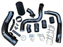 Intercooler Pipe Boot Kit CAC Tube & Cold Air Intake + Elbow for 2003-2007 F250 F350 F450 F550 6.0L Powerstroke Diesel V8 6.0