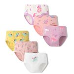 Benetia Girls Seamless Underwear Size 6-7 6 Pack