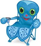 Melissa & Doug Sunny Patch Flex Octopus Folding Beach Chair for Kids (Frustration-Free Packaging)