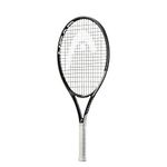 HEAD 2022 IG Speed 25 Inch Tennis Racquet - Prestrung with Cover Bag,Black/White