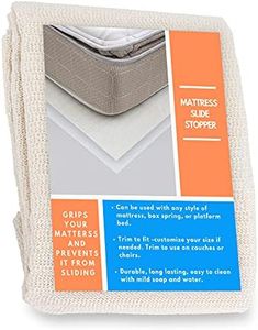 MISTIC COOL Mattress Slide Stopper, The Mattress Gripper That Stops Your Mattress from Slipping, Cut to Size for Couch, Sofa, Futon, Chair Cushions and More! (Queen/Full)