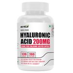 NutriJa Hyaluronic Acid 200mg Capsules for Skin Hydration & Joint Support 120 Veg Capsules | Daily Wellness Supplement