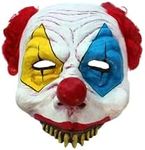 Open Chin Scary Clown Mask One Size