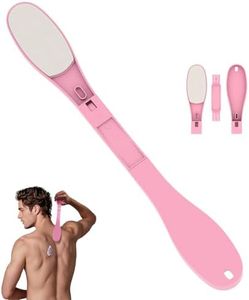 SFFTCYY&ZGTJ Lotion applicator for Back self Elderly,Back Lotion applicator for Women,for Your Back,applicator Lotion on Back,Lotion Back applicator,Back applicator for Lotion,Foldable,Portable,Pink