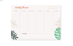 Weekly Planners