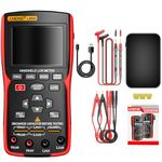 LM06 Digital Multimeter Handheld Bridge LCR Tester Auto Capacitor Resistance Meters Inductance Tools & Kelvin Line