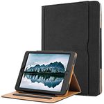 FS PRO TRADERS Case for iPad Mini (1,2,3,4,5) 7.9 inch (Models: 2012,2013,2014,2015,2019), Premium PU Leather Business Case Cover, Multi Angle Viewing with External Pocket & Auto Sleep/Wake.