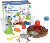 Learning Resources Fizzy Volcano, 13 Pieces, Ages 4+, Preschool Science Lab, Science Kits for Kids, Science Experiments for Kids,STEM Toys for Kids