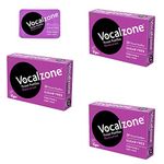 Vocalzone Throat Pastilles Blackcurrant Sugar Free 3 Packs + Free tin - for Sore Throats and Hoarseness When Overusing Your Voice. Produced and Sold in The United Kingdom Since 1912.