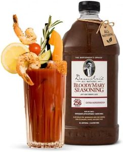 Demitri's Extra Horseradish Bloody Mary Seasoning Mix - Bloody Mary Mix - Concentrated Drink Mixer - Bold Rich Flavor - Ideal for Home Brunch Parties & Cocktails - 64oz Bottle (Pack of 1)