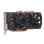 AMD RX 580 8GB 256BIT Computer Gaming Graphics Cards, Quiet Plug and Play Graphics Card with Dual Fans for Desktop PCs (580 8G D5)