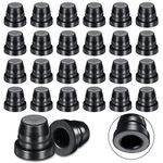 18 Pieces Brake Bleeder Cap Grease Fitting Caps Rubber Zerk Covers Brake Caliper Dust Cover Brake Bleeder Nipple Cap for Cars and Motorcycles