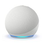 Amazon Echo Dot (newest model), Vibrant sounding Alexa speaker, Great for bedrooms, dining rooms and offices, Designed for Alexa+, Glacier White