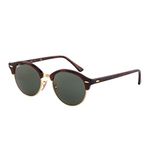 Ray-Ban Unisex Clubround Sunglasses, Black, 51 UK