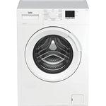 Beko WTL74051W Washing Machine | 7 kg Capacity 1400 rpm Spin Speed | D Rated Energy Class| White Colour, 28 Minute Quick Wash Technology | RecycledTub