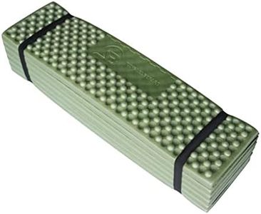 simhoa Portable Foldable Foam Mat Folding Beach Sleeping Pad Waterproof Ultralight - Army Green