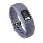 Innersetting Silicone Wrist Band Bracelet Strap for Garmin VivoFit 4 Watch (Grey, Large)