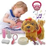 Toy Dog Walk and Bark, Sing, Tail, 