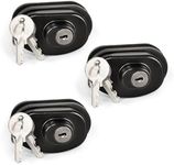 Guard Dog Security Trigger Lock, Gun Lock with Key, Adjustable Ratchet Mechanism, Easy-to-Attach Gun Locks with Protective Rubber Pads for Pistols, Rifles, & Shotguns (Black 3 Pack)