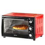 Lifelong Otg 40L - Oven Toaster Griller With Rotisserie For Kitchen- 1500W,5 Heating Modes,Temp&60 Mins Timer Control - Machine For Baking Pizza,Cake,Grilling Chicken&Toasting Bread(Llot38),Red